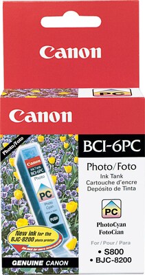 Canon 6 Photo Cyan Standard Yield Ink Cartridge (4709A003)