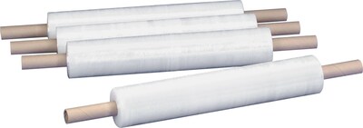Box Partners Economy Extended-Core Stretch Film, 70 Gauge, 20 x 1,000, 4/Case (FSTSF207)