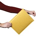 Self-Seal #1 Bubble Mailers Easy-Open Tear-Tab, Kraft, 7-1/8 x 10-3/4, 25/Case