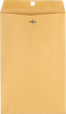 Clasp Envelopes, 10 x 15, Brown Kraft, 100/Box (535021/19814)