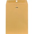 Staples Kraft Clasp Envelopes, 9-1/2 x 12-1/2, Brown, 100/Box (535013/17076)