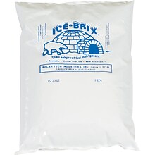 Ice-Brix™ Cold Gel Packs, 12 oz, 6 x 5.75 x 1 24/Carton (IB12BPD)