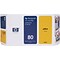 HP 80 Yellow Standard Yield Ink Cartridge (C4848A)