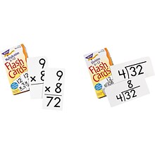 Trend® Math Flash Cards, Multiplication 0 - 12 Skill, 3 x 5 7/8