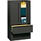 HON® 700 Series 2 Drawer Lateral File Cabinet w/Roll-Out & Posting Shelves, Charcoal, Letter/Legal,