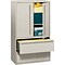 HON® 700 Series 2 Drawer Lateral File Cabinet w/Roll-Out & Posting Shelves, Light Grey, Letter/Legal