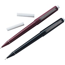 AbilityOne Dual-Action Mechanical Pencils, 0.5 mm, Burgundy Barrel, 12/Pk