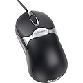 Fellowes 98913 Optical Mouse, Silver/Black
