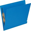 Esselte® Letter Straight Cut Recycled Classification Folder with 2 Capacity Fastener, Blue, 50/Pack