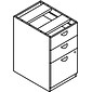 basyx by HON® BL Series 2-Drawer Pedestal File/File, Medium Cherry, 27 3/4"H x 15 5/8"W x 21 3/4"D