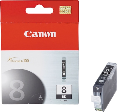 Canon 8 Black Standard Yield Ink Cartridge (0620B002AA)
