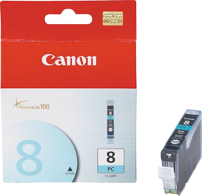 Canon 8 Photo Cyan Standard Yield Ink Cartridge (0624B002AA)