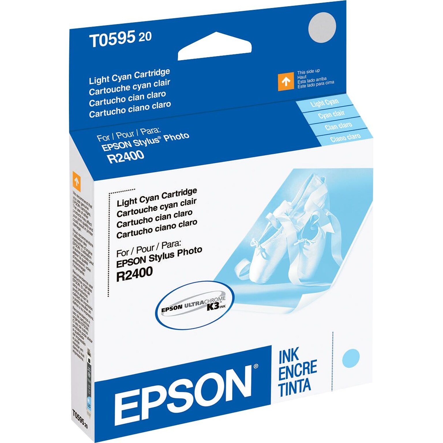 Epson T059 Light Cyan Standard Yield Ink Cartridge