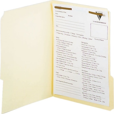 Pendaflex® Classification Folders with 1 Fastener, 1/3 Assorted Tab, Letter (FM210)