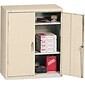HON® Brigade® Steel Storage Cabinet, Assembled, 42Hx36Wx18D", Putty