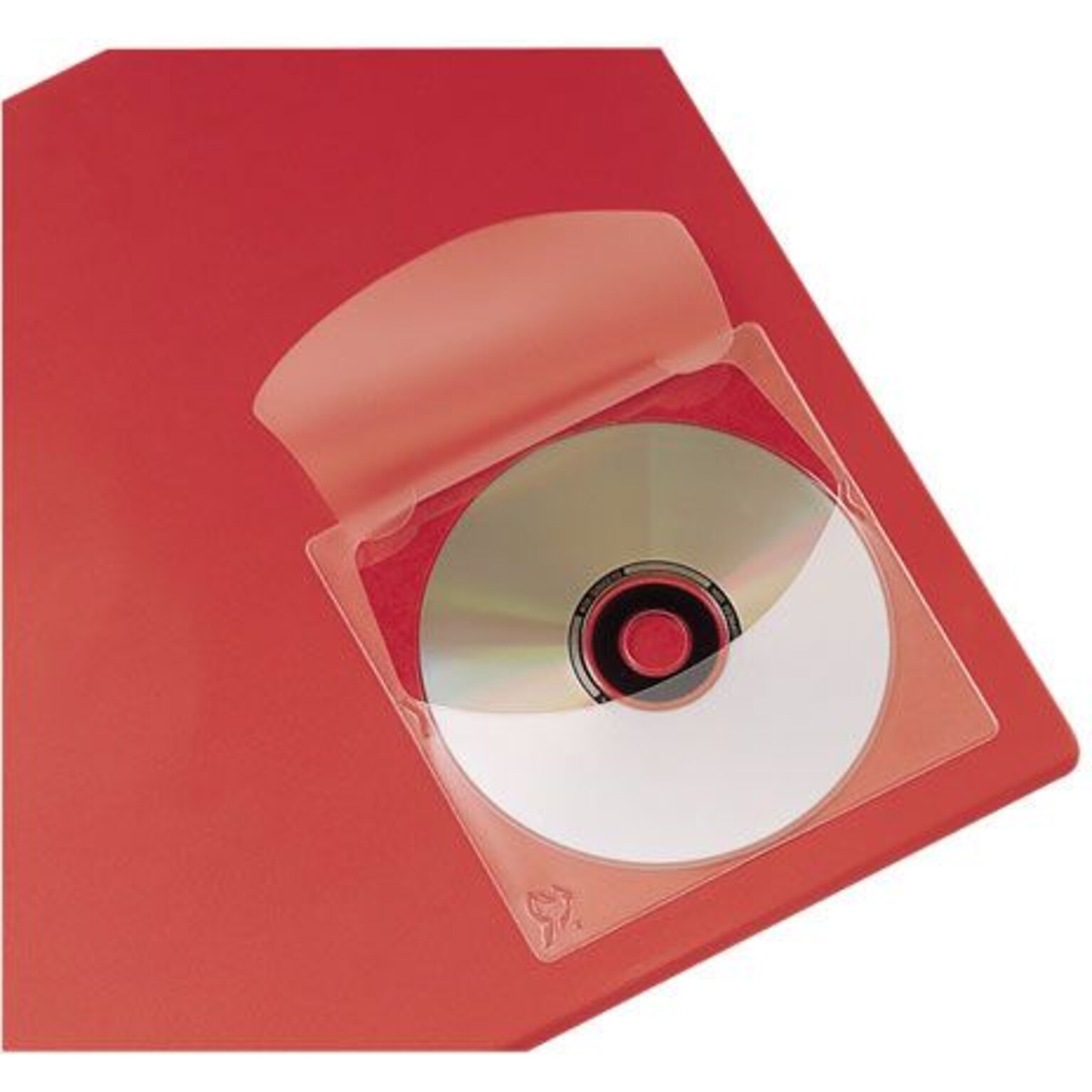 Cardinal HOLDit® Self-Adhesive CD Pockets, 5 x 5, 10/Pk