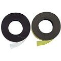 Baumgartens Magnet Label Tape, 50x1 Roll, White