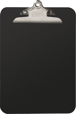 Staples® Plastic Clipboard, Letter Size, 8.8 x 12.5, Smoke (11069)
