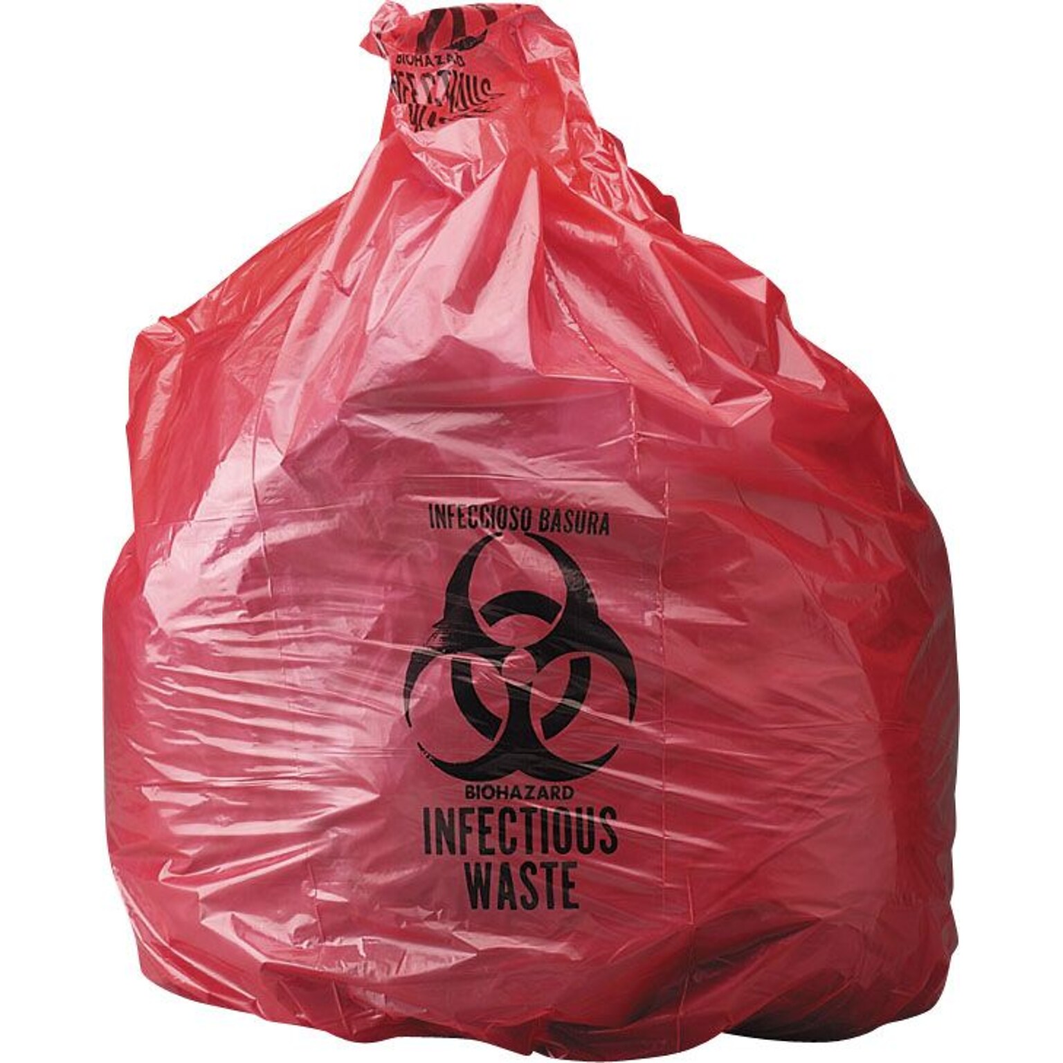 Infectious Waste Bags, 3 gal.