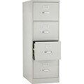 HON® 320 Series 4 Drawer Vertical File Cabinet, Legal, Light Grey 26D (HH324CPQ)