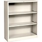 HON Brigade Steel Bookcase, 3 Shelves, 34-1/2"W, Putty Finish NEXT2018 NEXTExpress