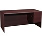 HON® 10700 Series Office Suite in Mahogany,"L" Workstation Right Desk, Order Left Rtn
