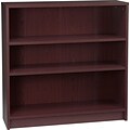 HON 1870 Series Bookcase, 3 Shelves, 36W, Mahogany Finish NEXT2018 NEXT2Day
