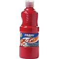 Prang Ready-to-Use Washable Tempera Paint, Red, 16 oz. (21601)
