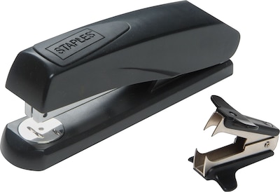 Staples® Value Pack Desktop Stapler, 20 Sheet Capacity, Black, 24/Carton (31937CT)