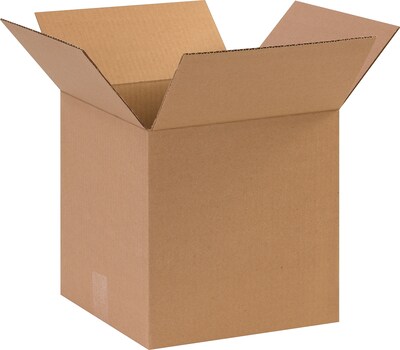 11 x 11 x 11 Shipping Boxes, 32 ECT, Brown, 25/Bundle (111111)
