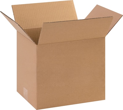11 1/4 x 8 3/4 x 9 1/2 Shipping Boxes, 32 ECT, Brown, 25 /Bundle(1189)