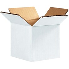 4 x 4 x 4 Shipping Boxes, 32 ECT, Brown, 25 /Bundle(444W)