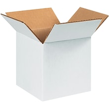 Corrugated White Box 12 x 12 x 12 - 25/Bundle 500/Bale BS121212W