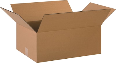 20 x 14 x 8 Shipping Boxes, 32 ECT, Brown, 25/Bundle (20148)