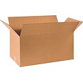 30Lx15Wx15H(D) Single-Wall Corrugated Boxes; Brown, 15 Boxes/Bundle