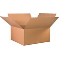36Lx36Wx18H(D) Single-Wall Corrugated Boxes; Brown, 5 Boxes/Bundle