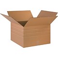 18 x 18 x 12 Multi Depth Shipping Boxes, 32 ECT, Brown, 20 /Bundle(MD181812)