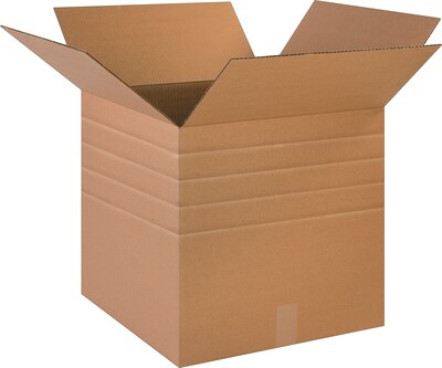 18 x 18 x 18 Shipping Box, Kraft,- 20/Bundle (BS181818MD)