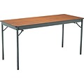 Rectangular Folding Table, 30Hx24Wx60L