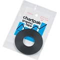 Chartpak Graphic Chart Tape, Matte Tape, Black, 1/16W x 648L