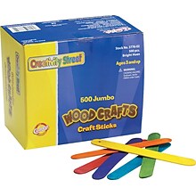 ChenilleKraft Jumbo 2mm Craft Sticks