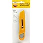 Cosco® Plastic/Steel Retractable Blade Utility Knife With Snap Closure, Yellow