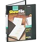 Cardinal ShowFile Display Books, 24 Pages/Book, Black