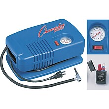 Electric Inflating Pump with Gauge, Hose & Needle, 1/4 HP Compressor