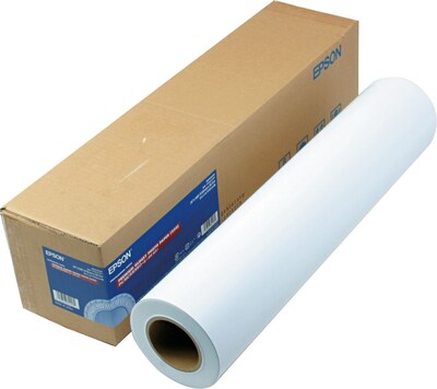 Epson Premium Glossy Photo Paper Roll, White, 24W x 100L, 1/Roll