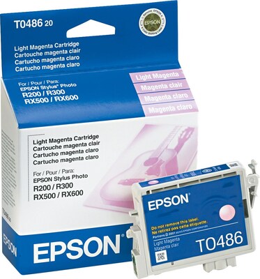 Epson T48 Light Magenta Standard Yield Ink Cartridge