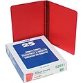 Oxford Embossed Report Cover, Letter Size, Dark Red, 25/Box (52511)