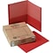 Oxford Earthwise 2-Pocket Portfolio Folder, Red, 25/Box (78511)