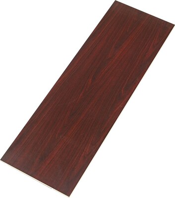 HON 10500 Series Back Enclosure for 60 Wide Stack-On Storage Unit, Mahogany, 18 5/8H x 60W x 2D
