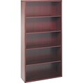 HON® 11500 Series Valido™ Office Collection in Mahogany, 5-Shelf Bookcase
